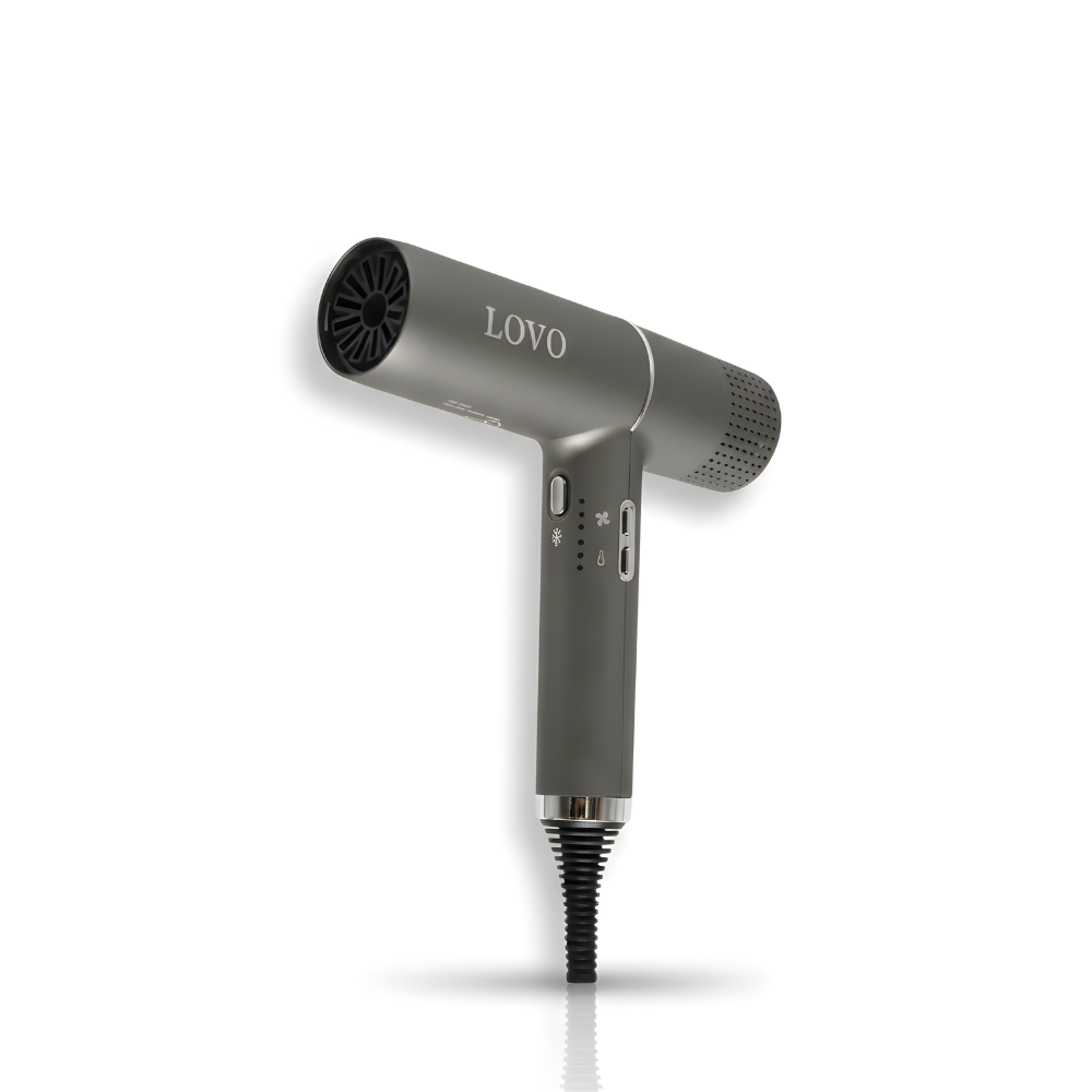 Hair Dryer Silver Grey